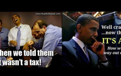 And We Told Them It Wasn’t A Tax!